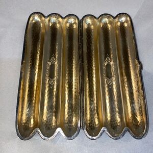 Antique 3 Finger Cigar Case, Coat Pocket Cigar Holder, Gentleman's Status Symbol